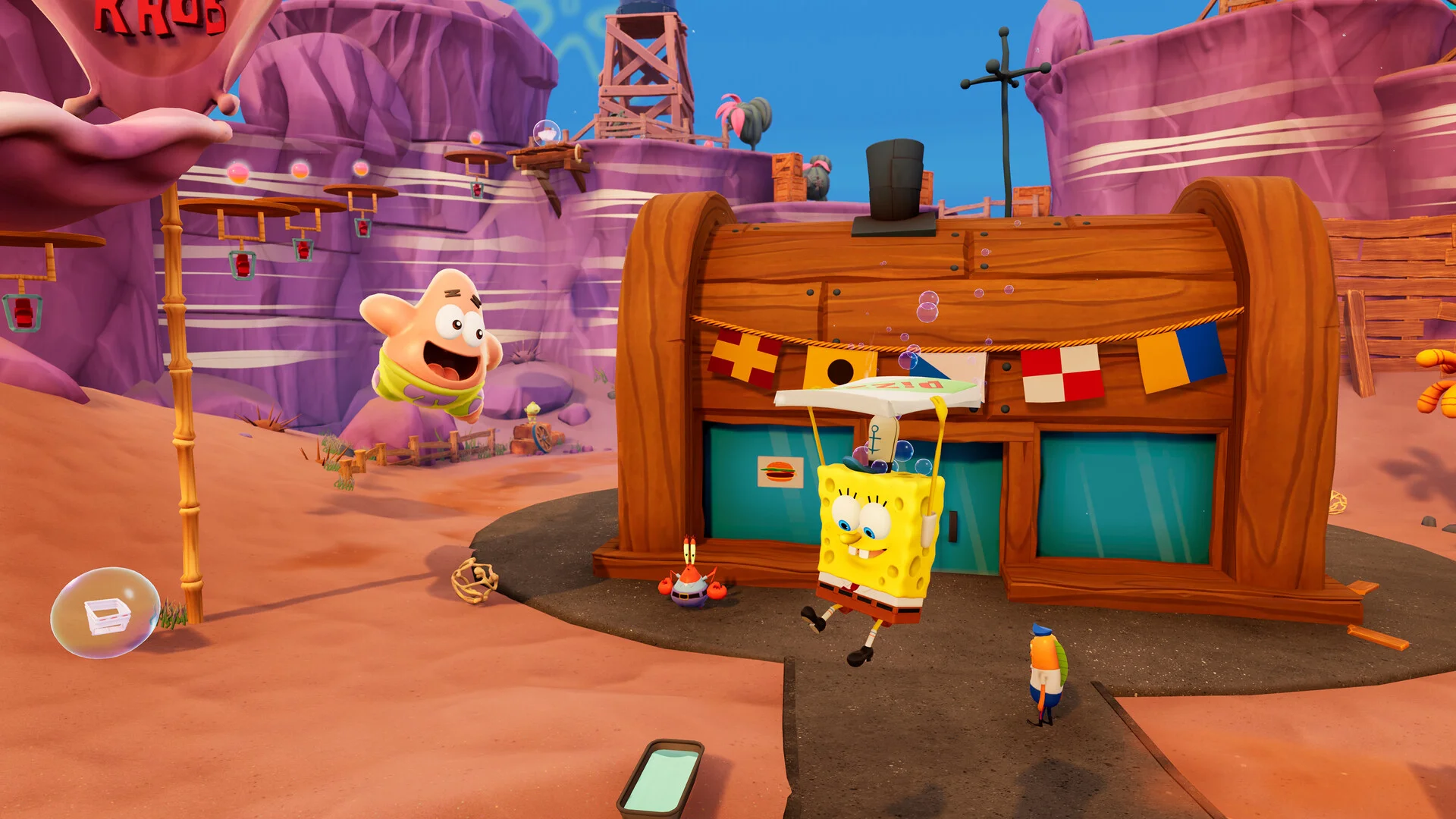 Get ready for adventure in SpongeBob SquarePants: The Cosmic Shake!