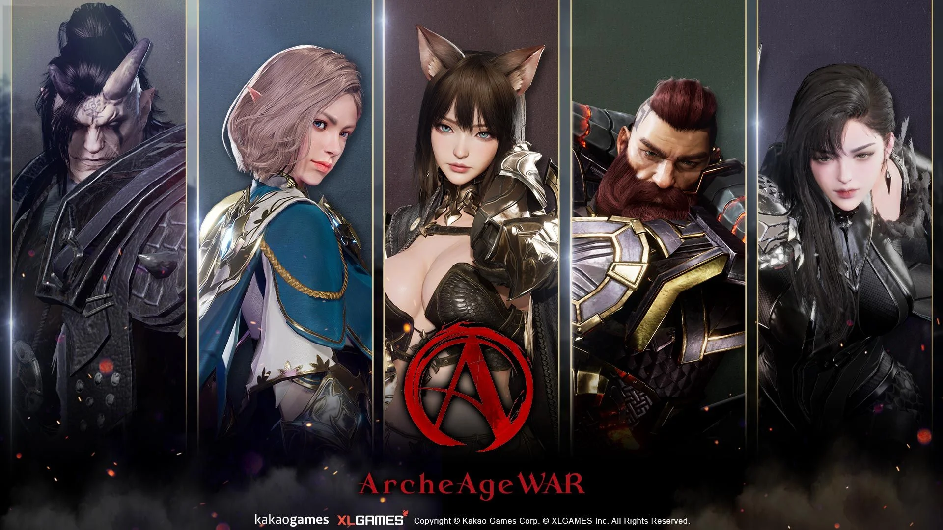 The developers of MMORPG ArcheAge War have demonstrated an arsenal of characters