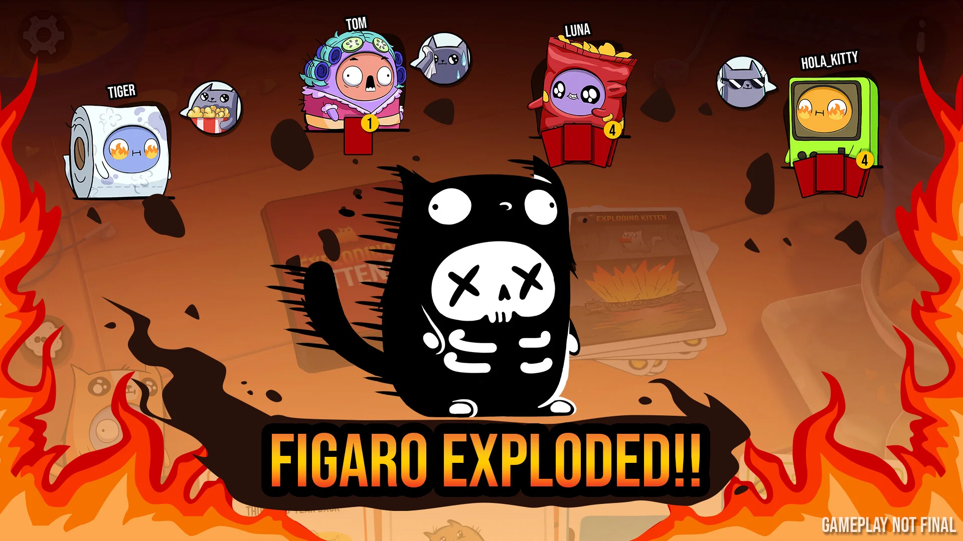 Pre-registration is open for the game Exploding Kittens 2 with interesting additions