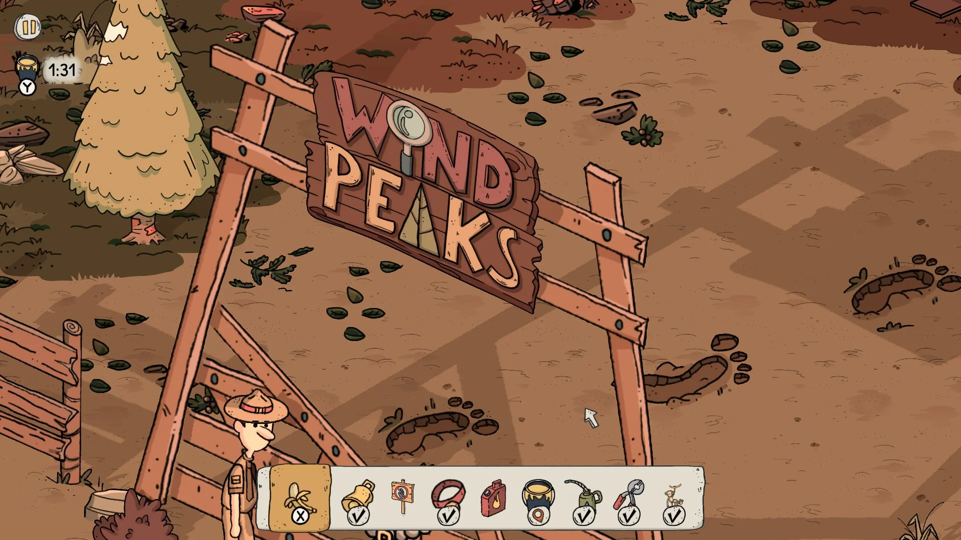 Adventure game about searching for objects and treasures Wind Peaks has received a mobile version on Google Play