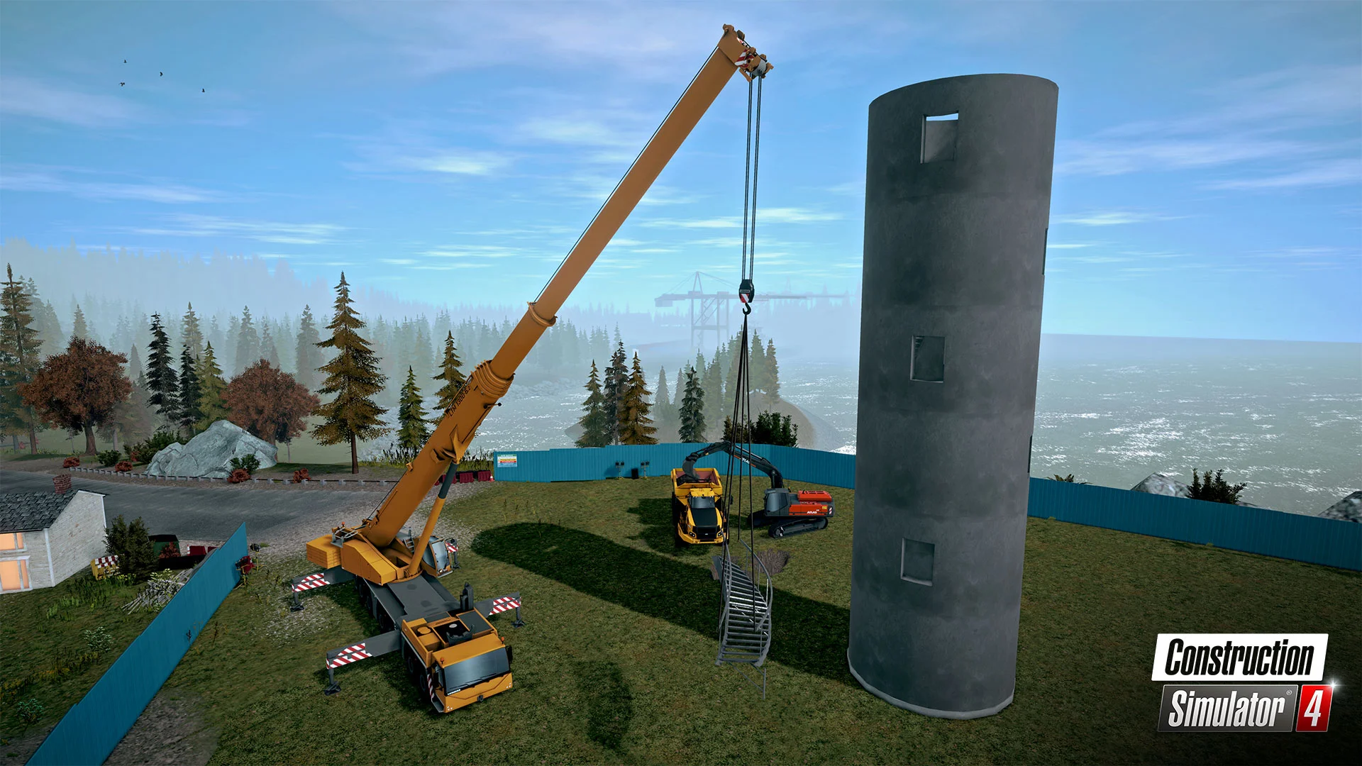 The fourth part of Construction Simulator has received a free Lite Edition