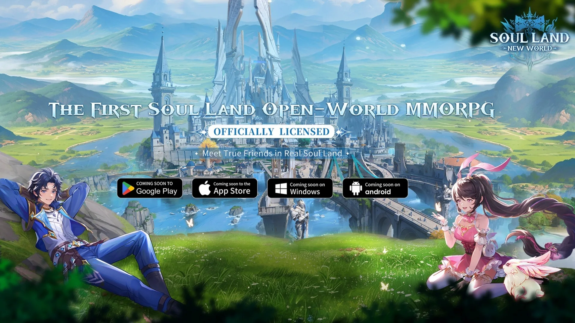 The release date of the MMORPG Soul Land: New World is not yet known, but pre-registration is already underway