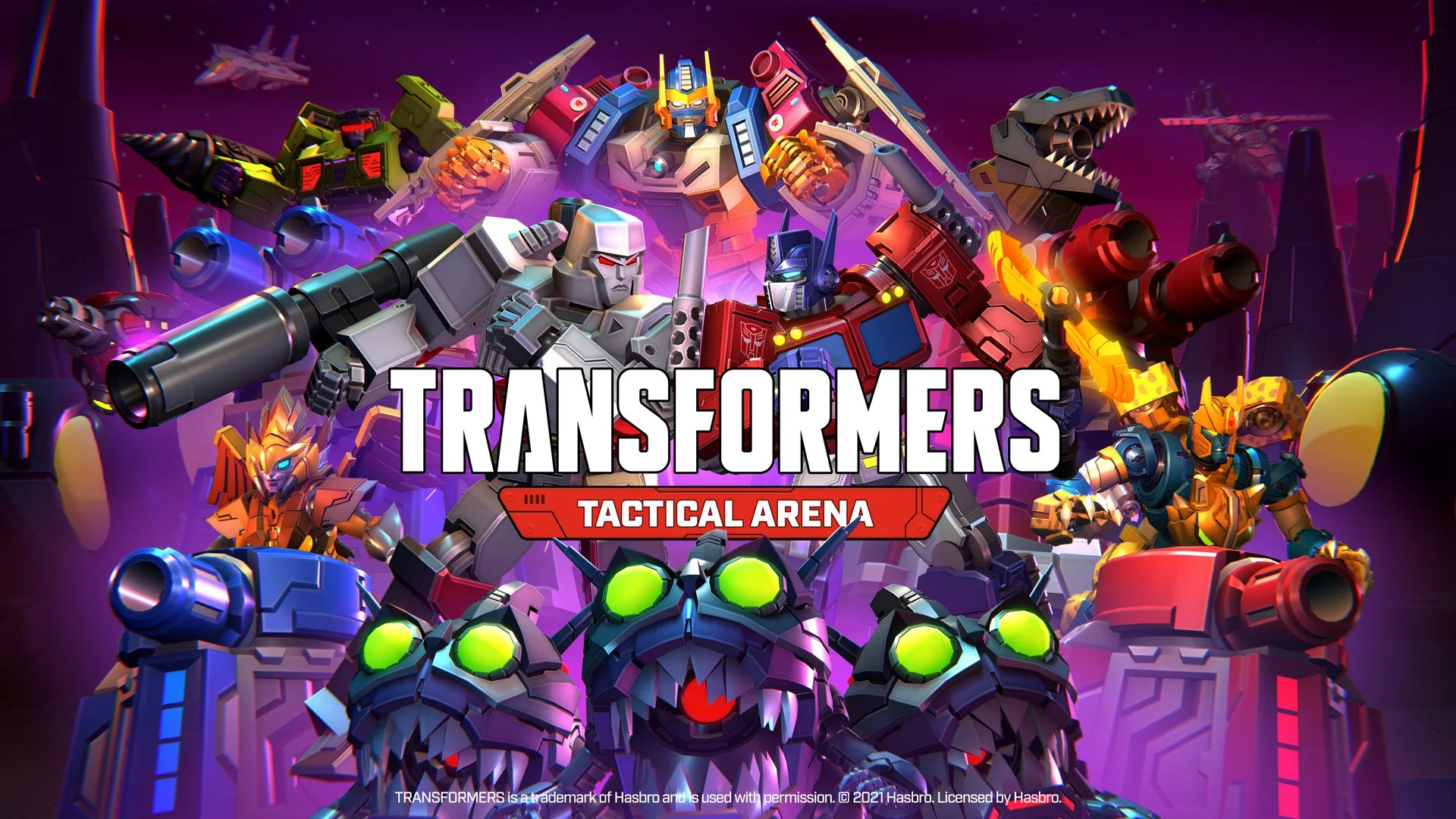 Pre-registration for Transformers: Tactical Arena for Android has begun