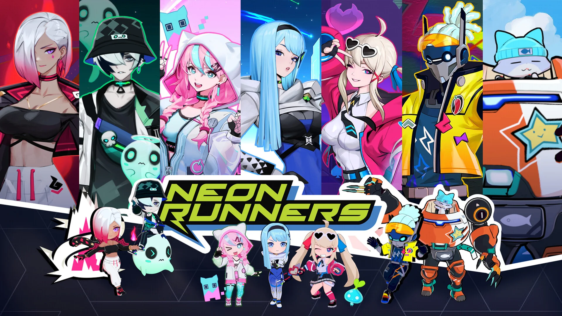 Third-person racing game Neon Runners: Super Coins has been released on Android